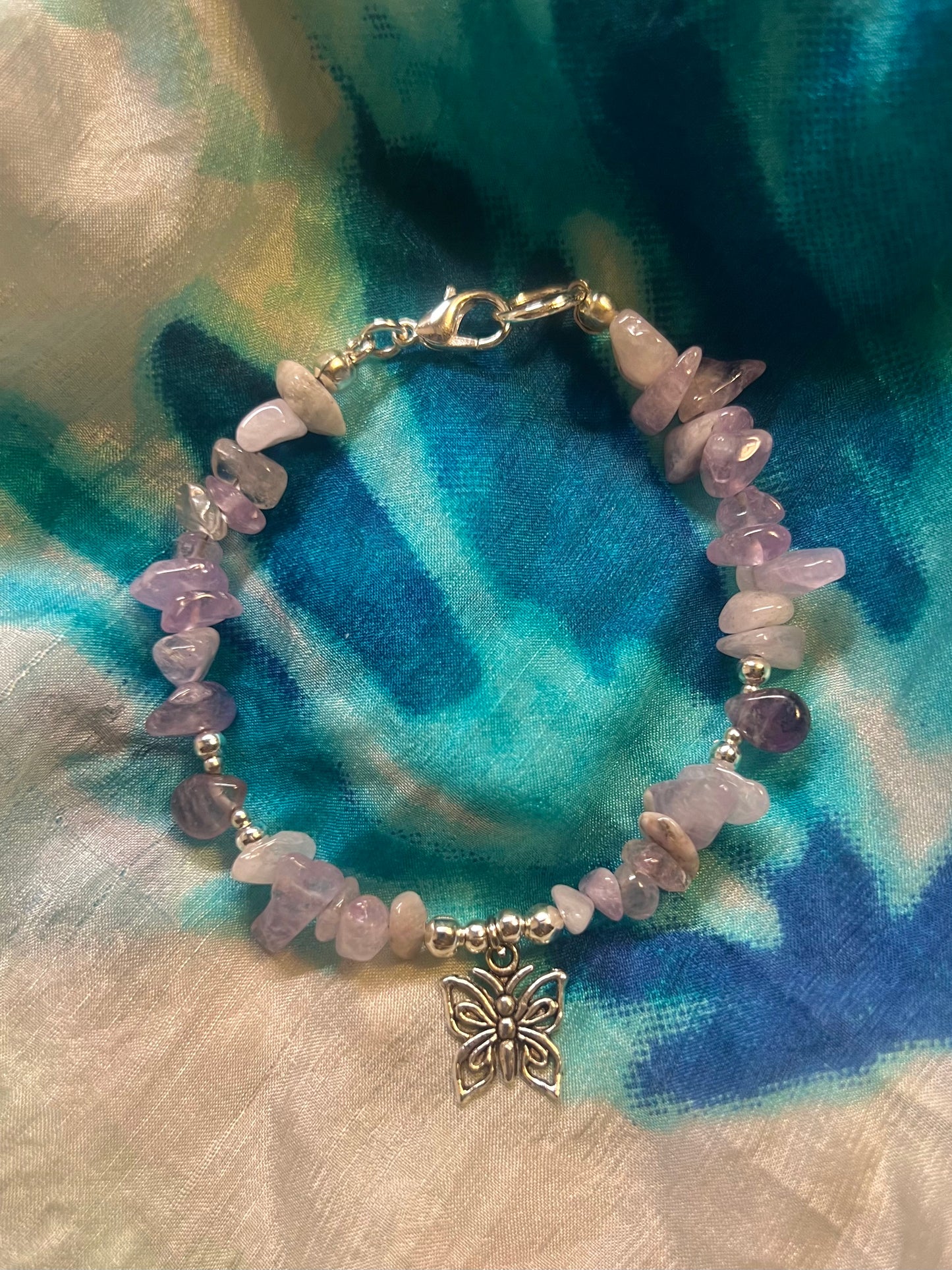 the new lilac cape amethyst self harm recovery bracelet