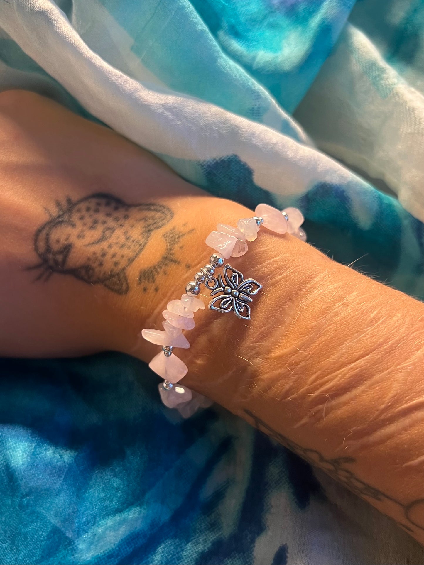 the new rose quartz self harm recovery bracelet