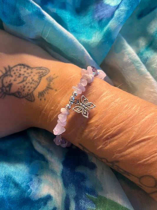 the new lilac cape amethyst self harm recovery bracelet